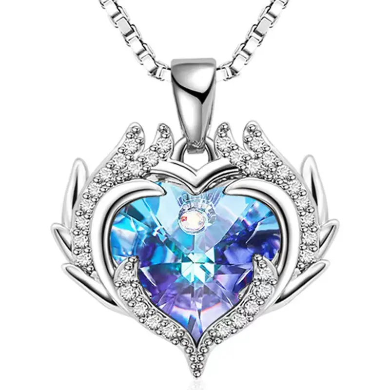 Large Ocean Heart II (with diamond in th