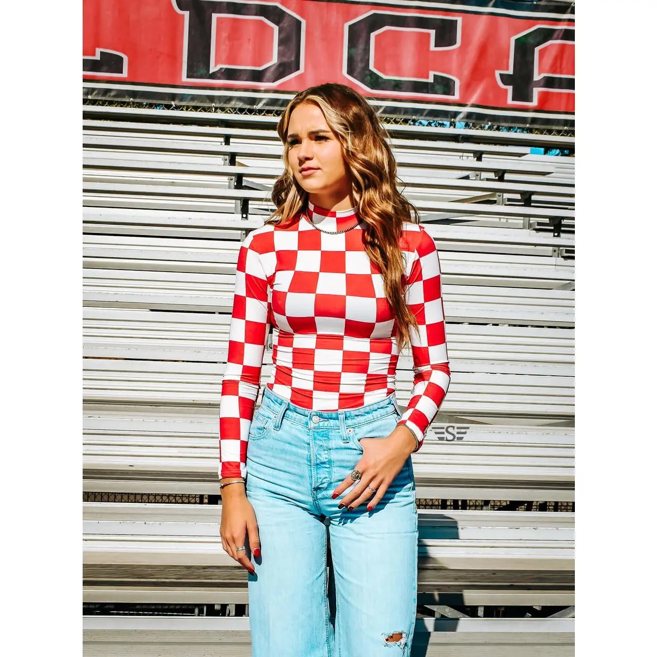 Checkered Undershirt