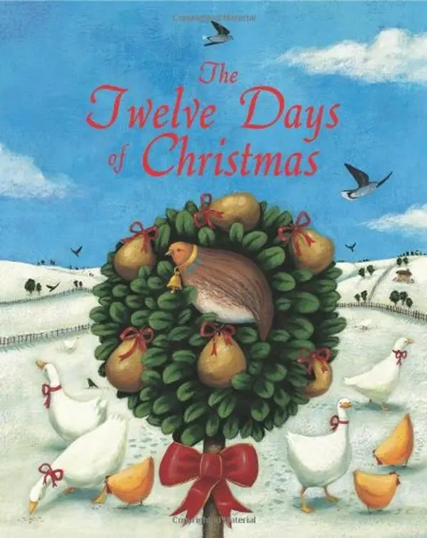 USED Book - The Twelve Days of Christmas by Caroline Pedler (Hardcover) - english