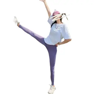 Women Shark Skin Liquid Leggings Thin Yoga Pants Barbie Belly Slimming Plus Size Spring Autumn Outer Wear