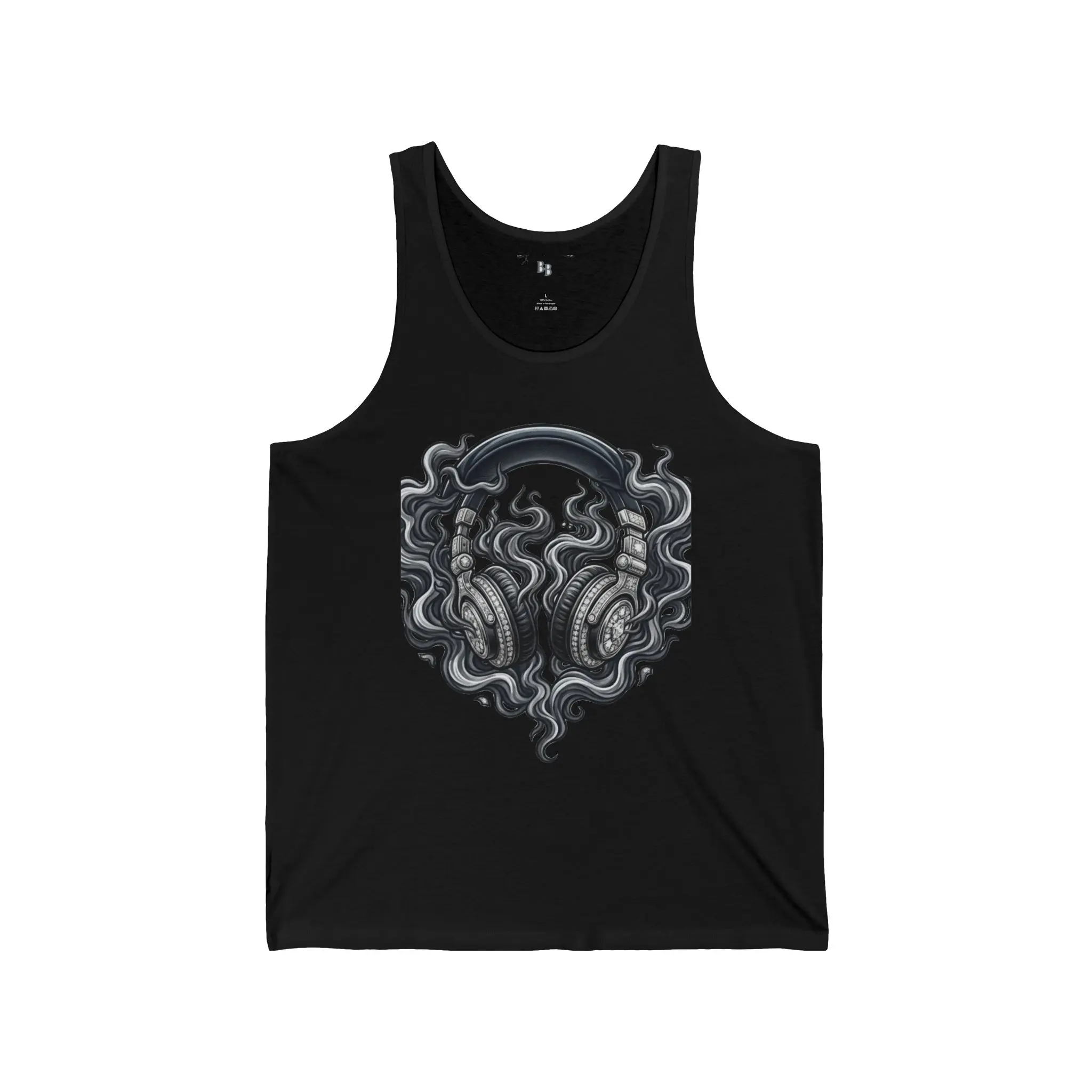 Men's Broken Beats Unisex Short-Sleeve Tank Top