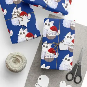 Gojo Satoru Birthday Wrapping Paper, Blue Infinity Theme JJK Gift Wrap, Anime Holiday & Birthday Otaku Wrapping Paper