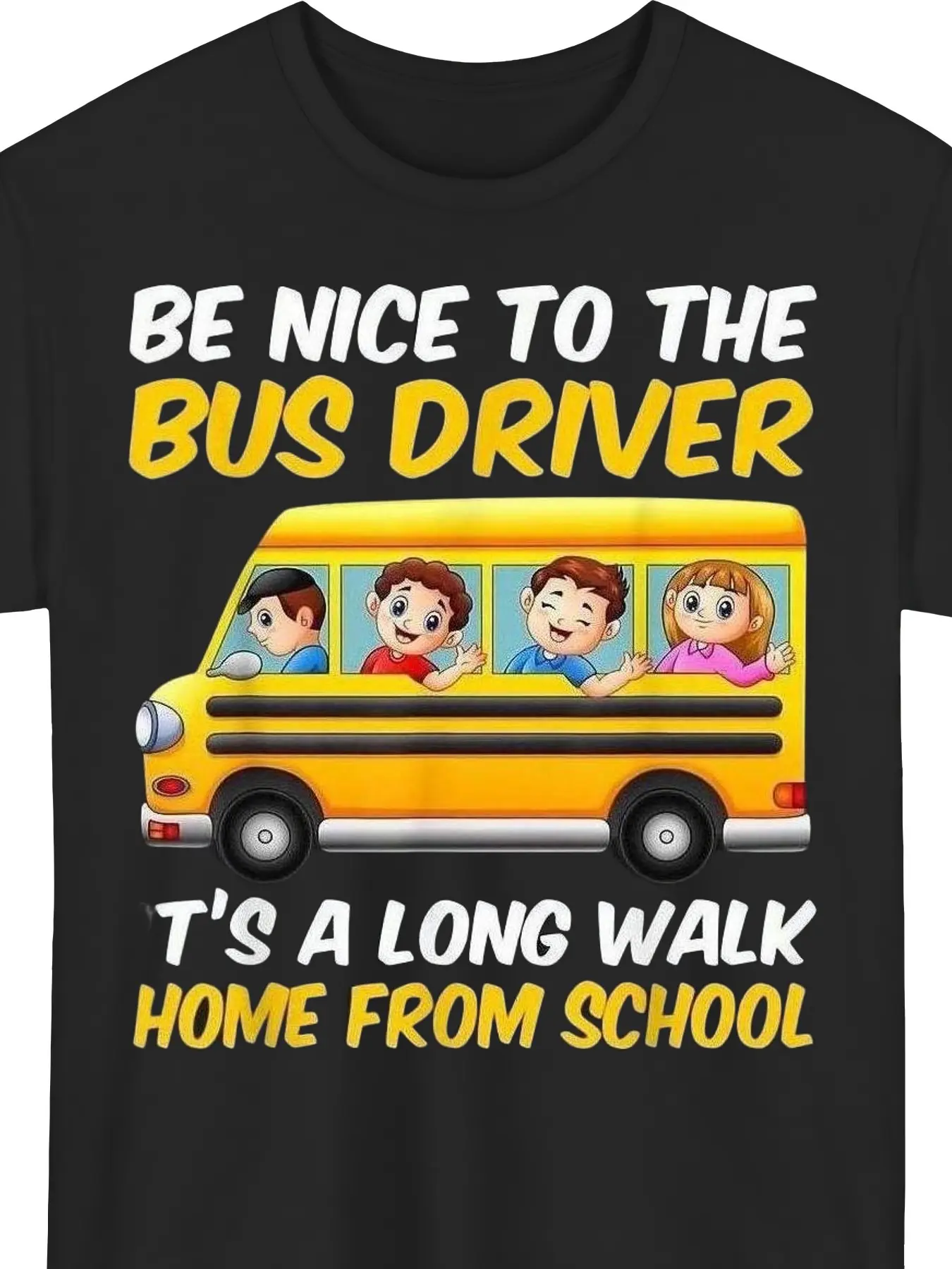 Men's  Women's Bus Driver T-Shirt - Retro Vintage unisex soft cotton short sleeve t shirt, vintage graphic casual tee for men women teens, perfect birthday holiday gift for camping travel gym daily street  wear