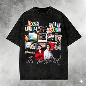 Rosetopia 2026 World Tour Shirt, The Rose WRLD Shirt, The Rose Dual Shirt, The Rose Kpop Shirt