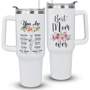 40oz Mom Tumbler With Handle,Mothers Day Gifts for Mom from Daughter Son,Best Mother Gifts and Birthday gifts,Mother Coffee Cups with Lid ,Stainless Steel Travel Mugs,Birthday Gift,Gift for Women