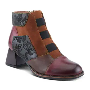 L'Artiste by Spring Step Leather Booties - Copine