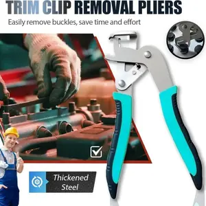 Upgrade Version Car Clip Removal Tool, Multi-Function Snap Clamp, Interior Door Panel Navigation Control Console Fastener Screwdriver