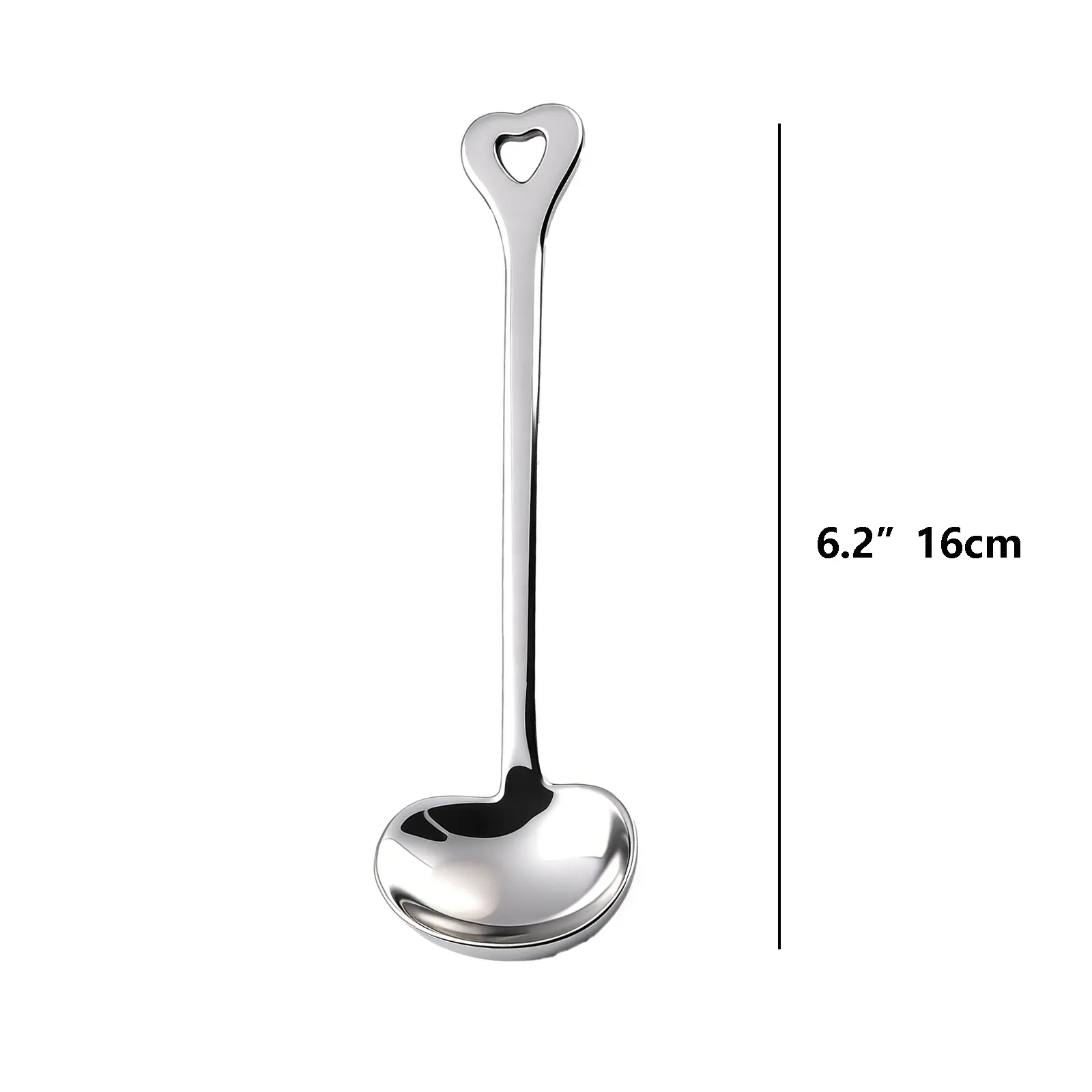 Unique Design Dinner Spoon - Silver