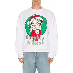 Philcos Betty Boop Naughty Sweatshirt in White