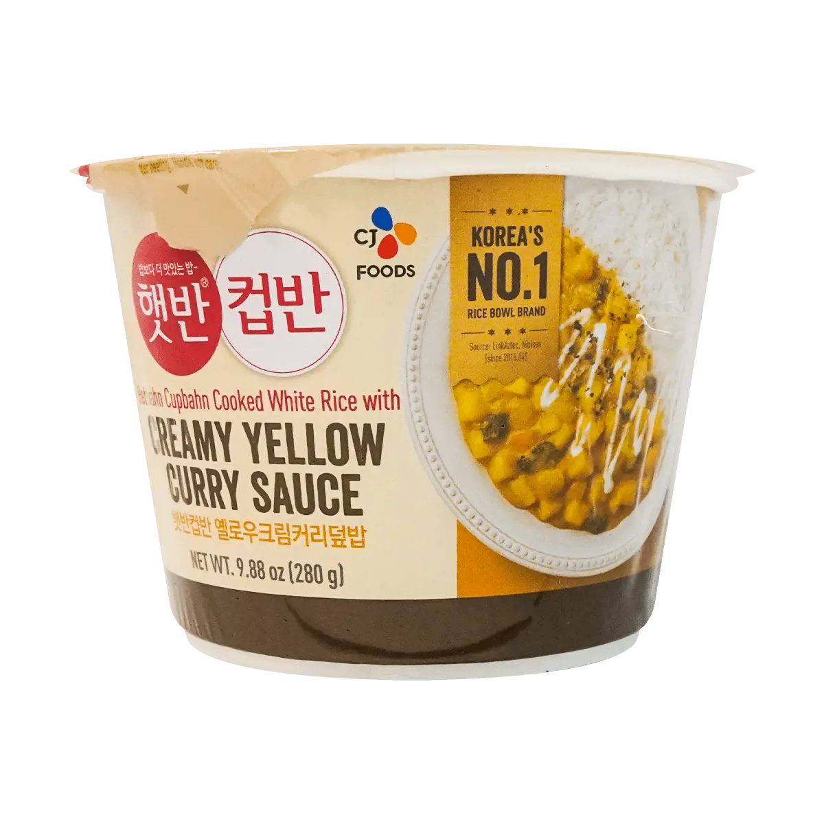 CHE IL JEDANG Korean Creamy Yellow Curry Rice Ready-to-Eat 280g