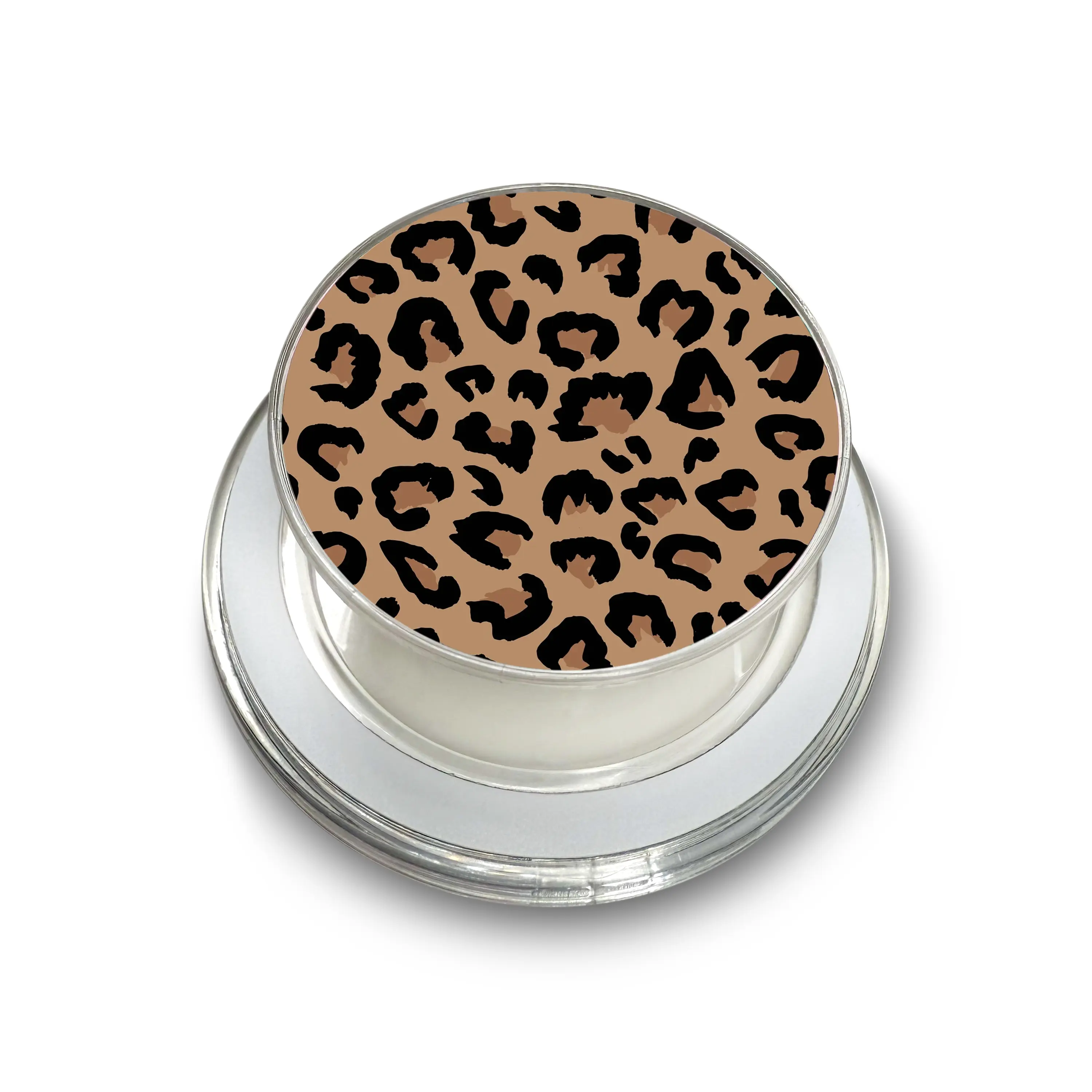 Cheetah Print Magnetic Phone Grip