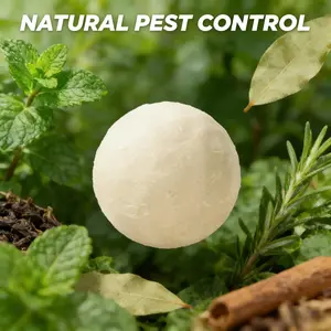 12 - Piece Peppermint Oil Rodent Repellent!Natural, effective against rats & mice.Safe for pets/humans, for indoor/outdoor.Eco - friendly, long - lasting, easy - use, odor - free.Keep rodents out of garden & home.