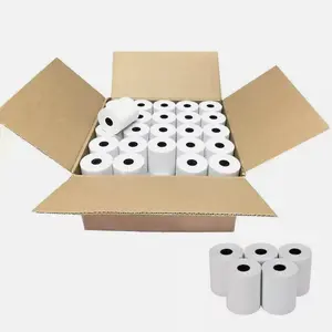 2 1/4" x 50' Cash Register Credit Thermal Paper POS Receipt Papers for Retail and Restaurant Use
