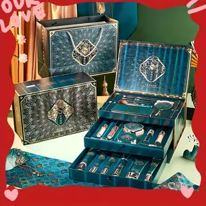 High-end Luxury 23-piece Makeup Skincare Gift Set Comprehensive Skincare & Beauty Tools Best Choice for Valentine's Day & Birthday Gifts for Mothers and Friends Cosmetics Kits