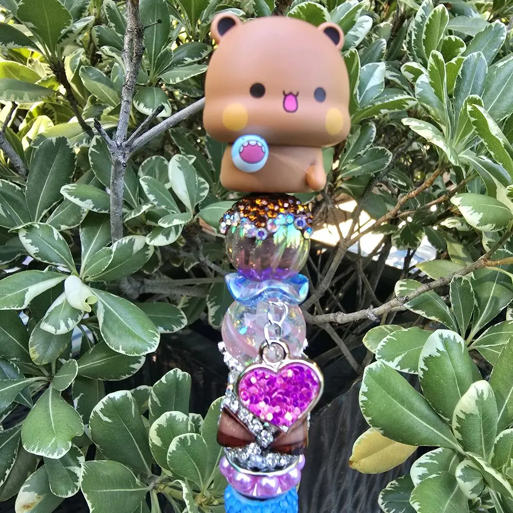 Character beaded pen