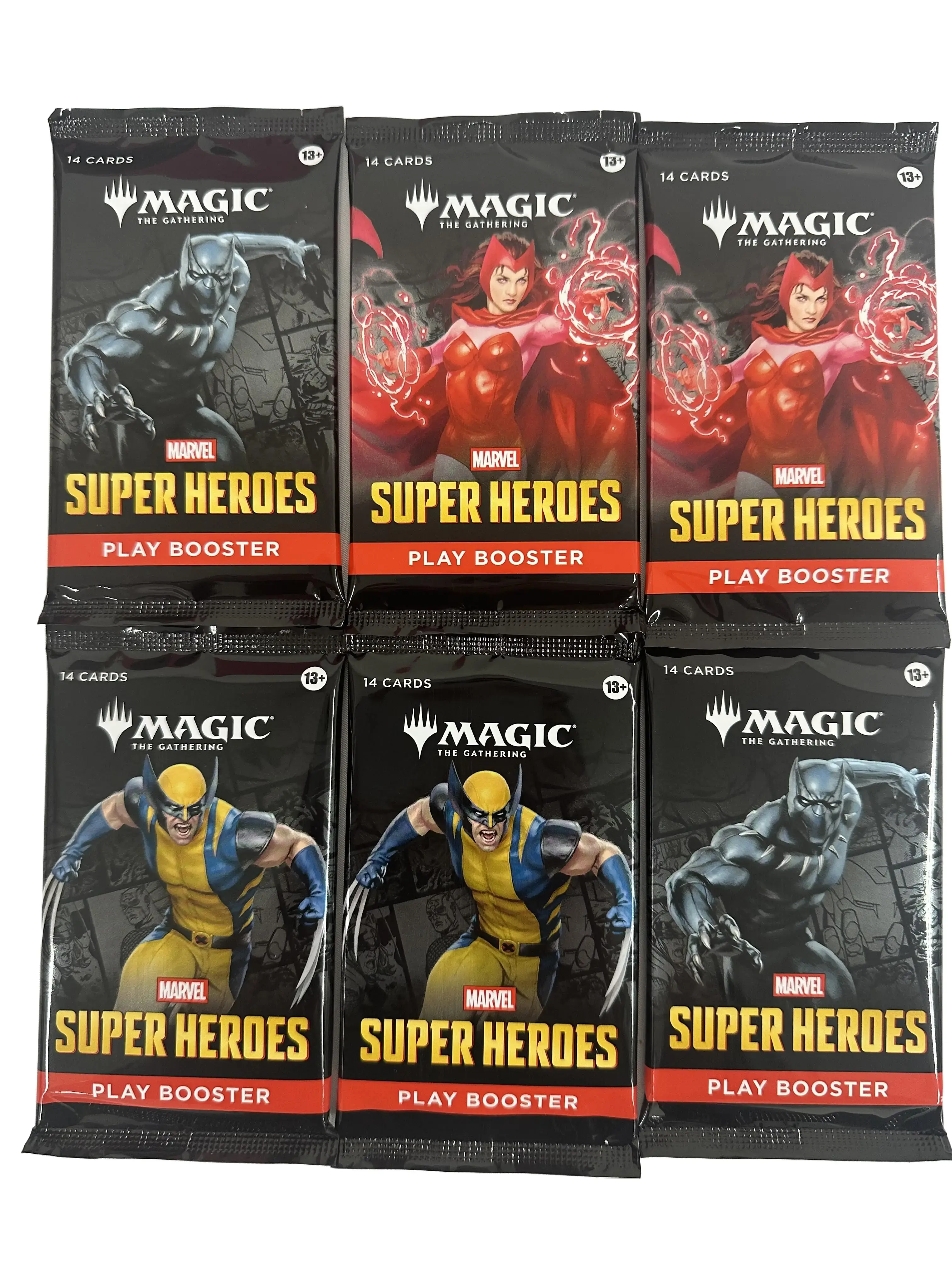 Magic: The Gathering Marvel Super Heroes Trading Card Play Booster Pack Multipack - 6 Packs, Collectibles for Card Collecting, Play Boosters