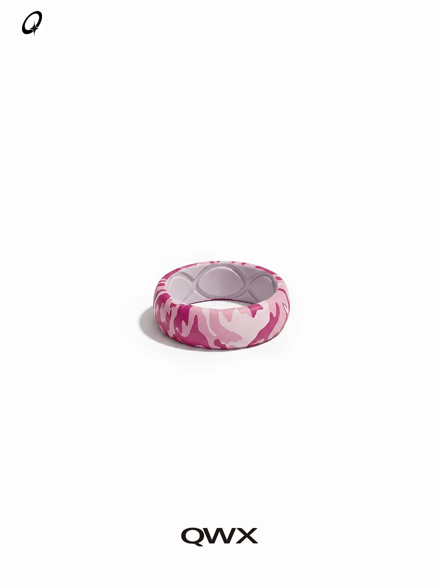 QWX Zodiac Silicone Ring Camo, NFC Tap To View Daily Horoscope, Mood Accessory Fashion Accessories, Waterproof Breathable Comfortable Wear, No Subscription Unisex, Android & iOS Compatible