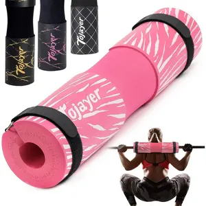 Squat Pad Barbell Pad - Neck & Shoulder Protective Foam Workout Weight Lifting Bar Cushion for Lunges & Hip Thrusts, Fit Standard and Olympic Bars Perfectly, Multi-color Choices