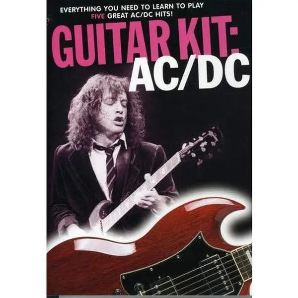 Used AC/DC Guitar Kit with Guitar Tutorials (DVD)