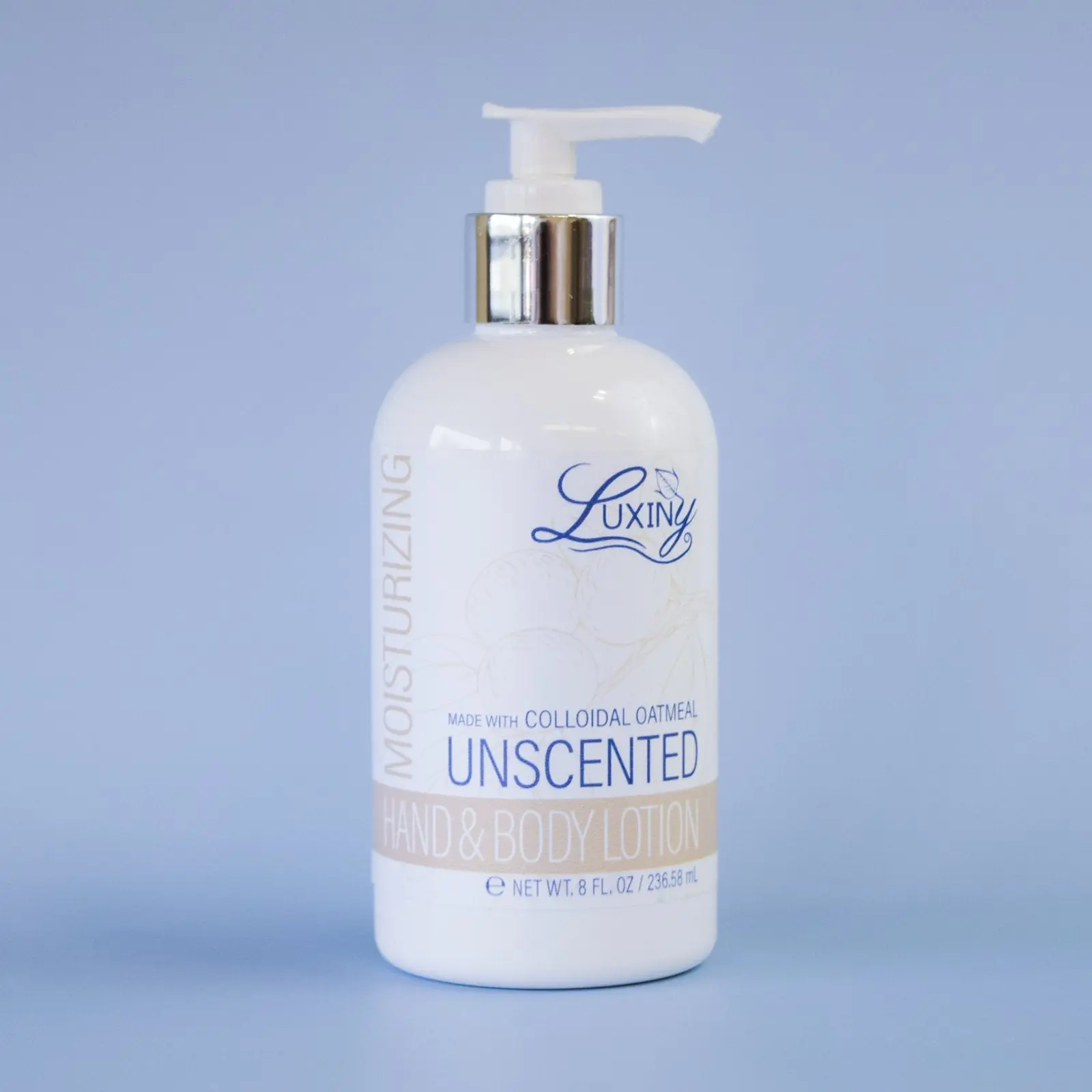 Unscented Silky Hand & Body Lotion W/ Colloidal Oatmeal 8 oz