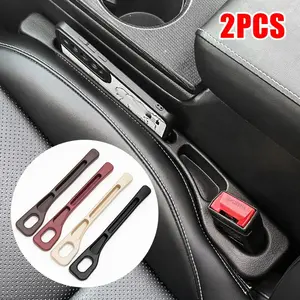Car Seat Gap Filler Universal PU Leak-proof Filling Strip Anti-Drop Seat Gap Strip With Hole Car Decor Auto Interior Accessories