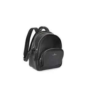 Leather Backpack - Tuxedo Black