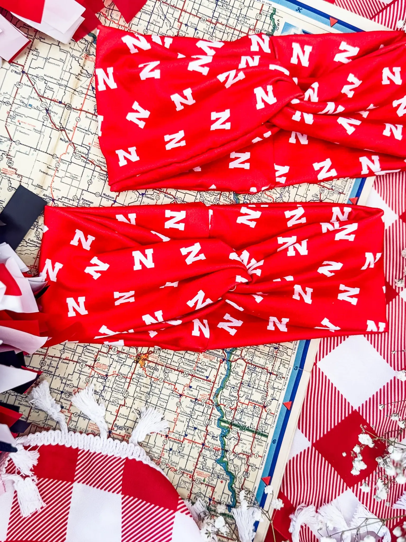 Scarlet Spirit Turband Headband