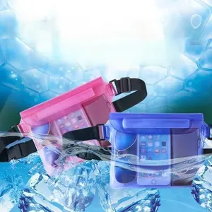 Waterproof Phone Bag, Crossbody Waist Pack, PVC Sealed Transparent Case, Ideal for Swimming and Water Activities, Durable and Secure