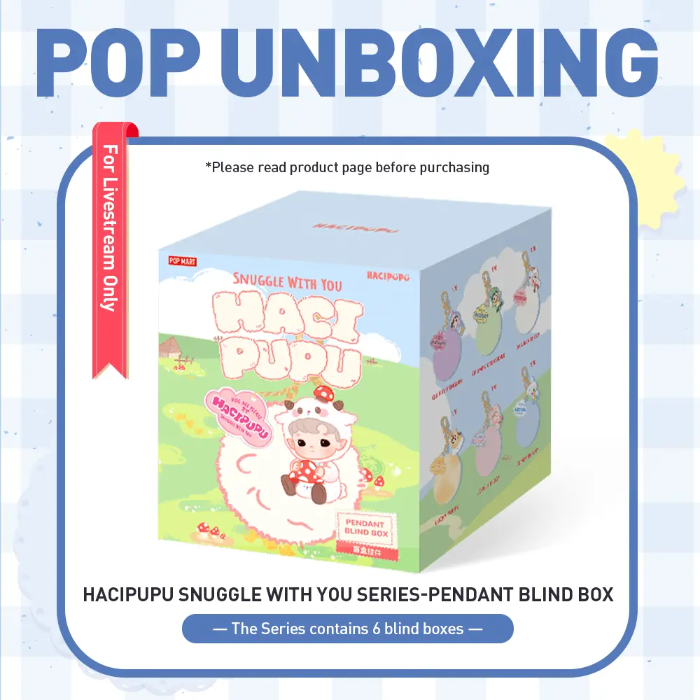 unboxing - HACIPUPU Snuggle With You Series-Pendant Blind Box