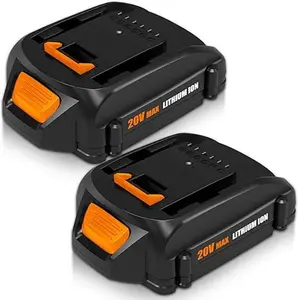 2-Pack 20V 3.6Ah Replacement Battery for Worx Battery Combo | Replaces WA3525, Powers Leaf Blowers, Trimmers & More