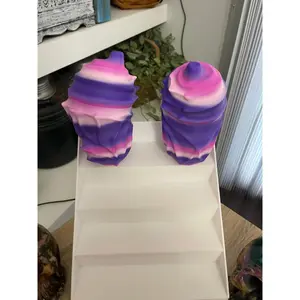 3D Printed Cocoon Sea Shell Storage Container For Your Mini Pocket Friends Figurines