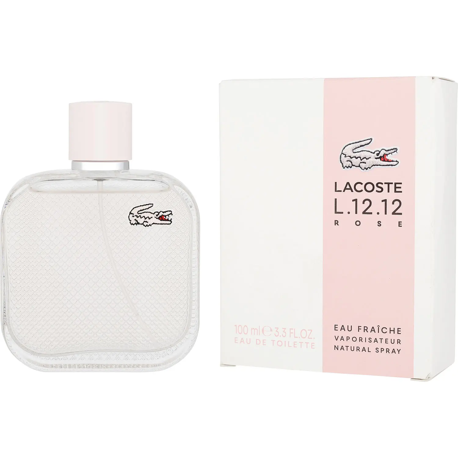 Lacoste L.12.12 Rose Eau Fraiche By Lacoste Edt For Women Lacoste L.12.12 Rose Eau Fraiche By Lacoste Edt For Women