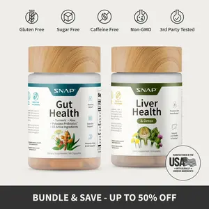 Snap Supplements - Liver Health + Gut Health Bundle