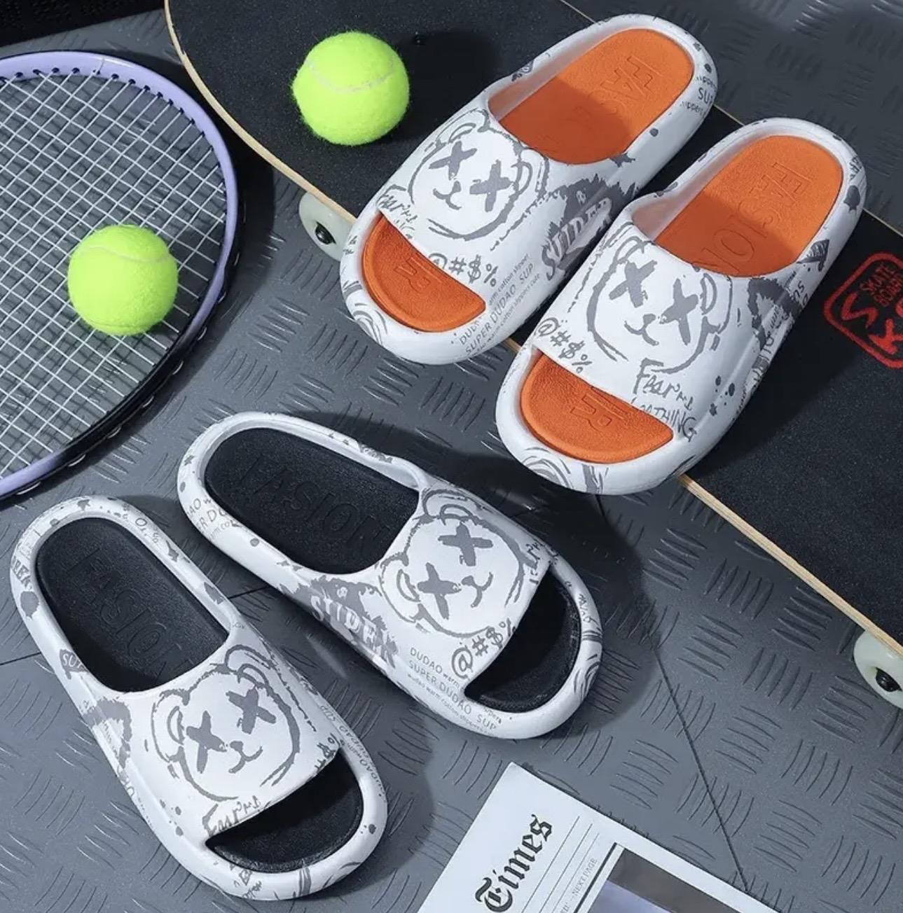 Women's Smuggy Slipper Footwear with Unique Graphic Design for Stylish Outfits - Walking Shoes, for men, for women, top slippers choices