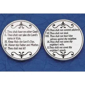 The Ten Commandments Italian Pocket Coin