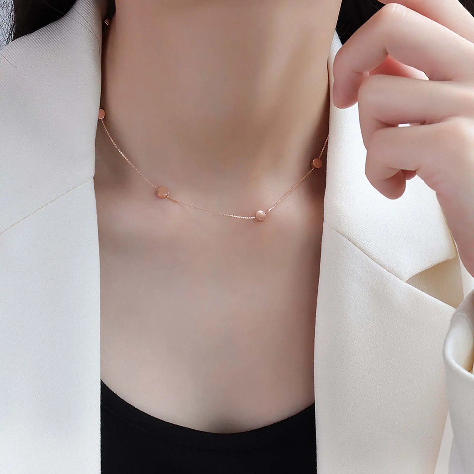 Rose golden  15.75+1.97in