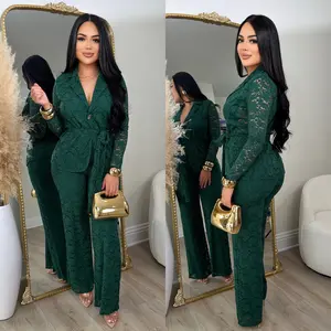 Devine Lace Set (Hunter Green)