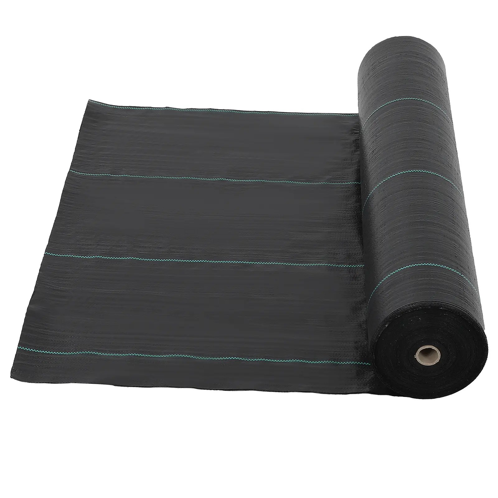 6ft x 300ft Heavy-Duty Polypropylene Weed Barrier Fabric, 2.4oz Premium Landscape Ground Cover with UV Protection, Superior Permeability for Gardens & Soil Health Support