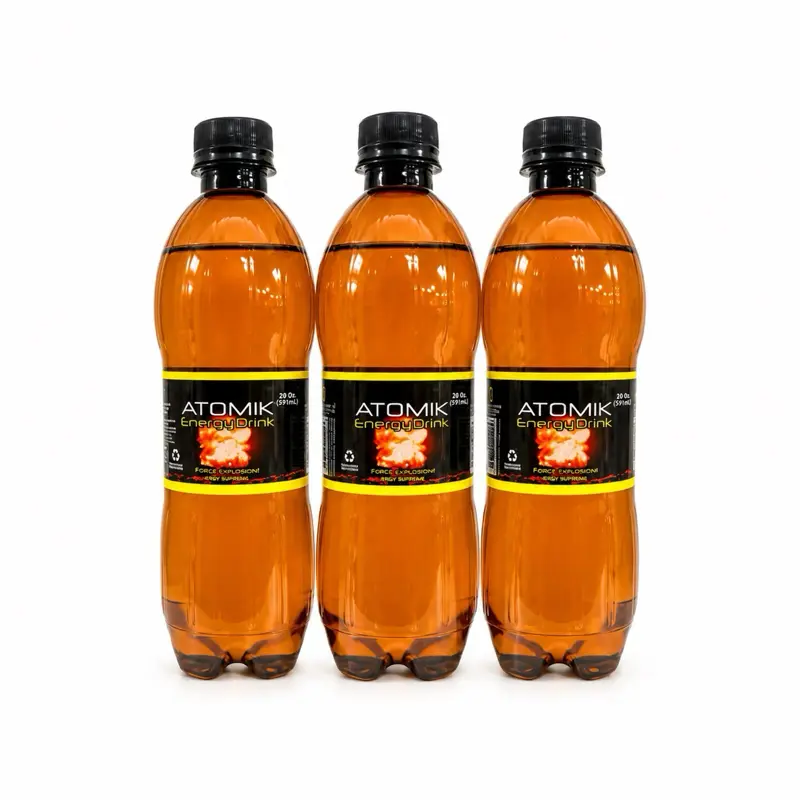Atomik Energy Drink – 3 Pack, 20 fl oz Bottles