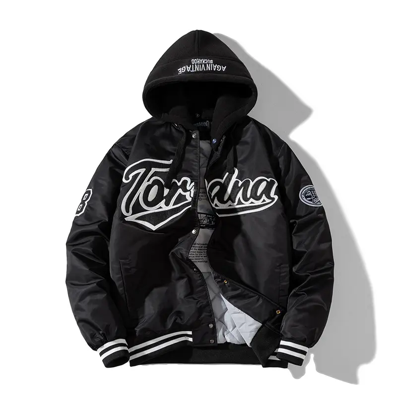 Black cotton + black hat