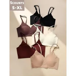 Women'sSolidAdjustableStrapWirelessSportsBra,BreathableComfortableRemovableChestPadsLingerieTopforDailyWear,LadiesSportswearforFall&Winter,GymClothes,GymSportsBra,WorkoutClothesWomen,RunningWorkoutBras,Yoga