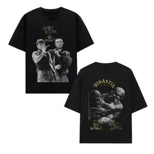 Peso X T Double P Dinastia T-Shirt 2-side, Corridos Inspired Shirt for Music Lovers, Full Size, Full Color.