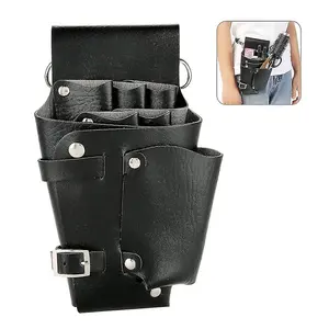 Hair Care Styling Tools Belt Bag, Hairdressing Salon Multiple Pockets Durable Heatless