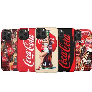 Coca Cola Themed Phone Case Premium Matte Texture, Anti-Drop, Anti-Fingerprint For IPhone 17-11, Pro Max, Pro Plus, and Samsung S26-22 Protection Safety