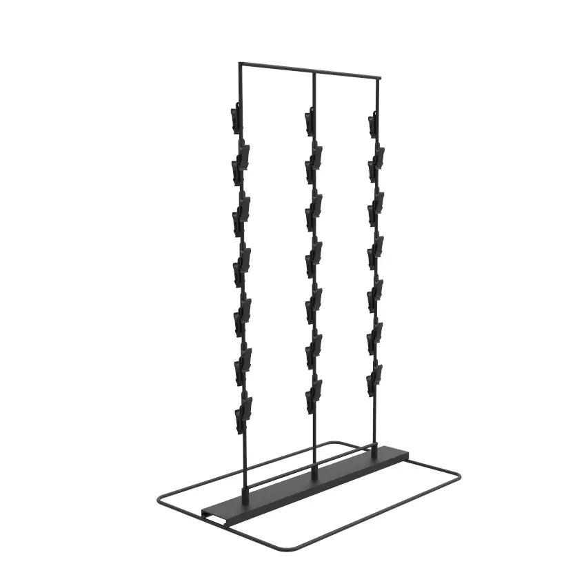 FixtureDisplays® Compatible With Clip n Strip Rack Retail Countertop Clipper Strip Stand Store Chips Bag Stand 18460-NF