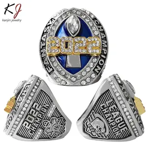 2022FFL Fantasy Football Championship Ring Men's Fashion Accessories Collectible Commemorative Jewelry Stacking Rings Stackable Rings