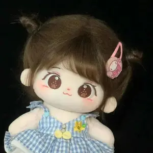 2026 new 20cm Miaomiao Cotton Doll Stock Interchangeable Baby Clothes Plush Doll Dress Up Cospslay Anime Figure Children Girl Toys