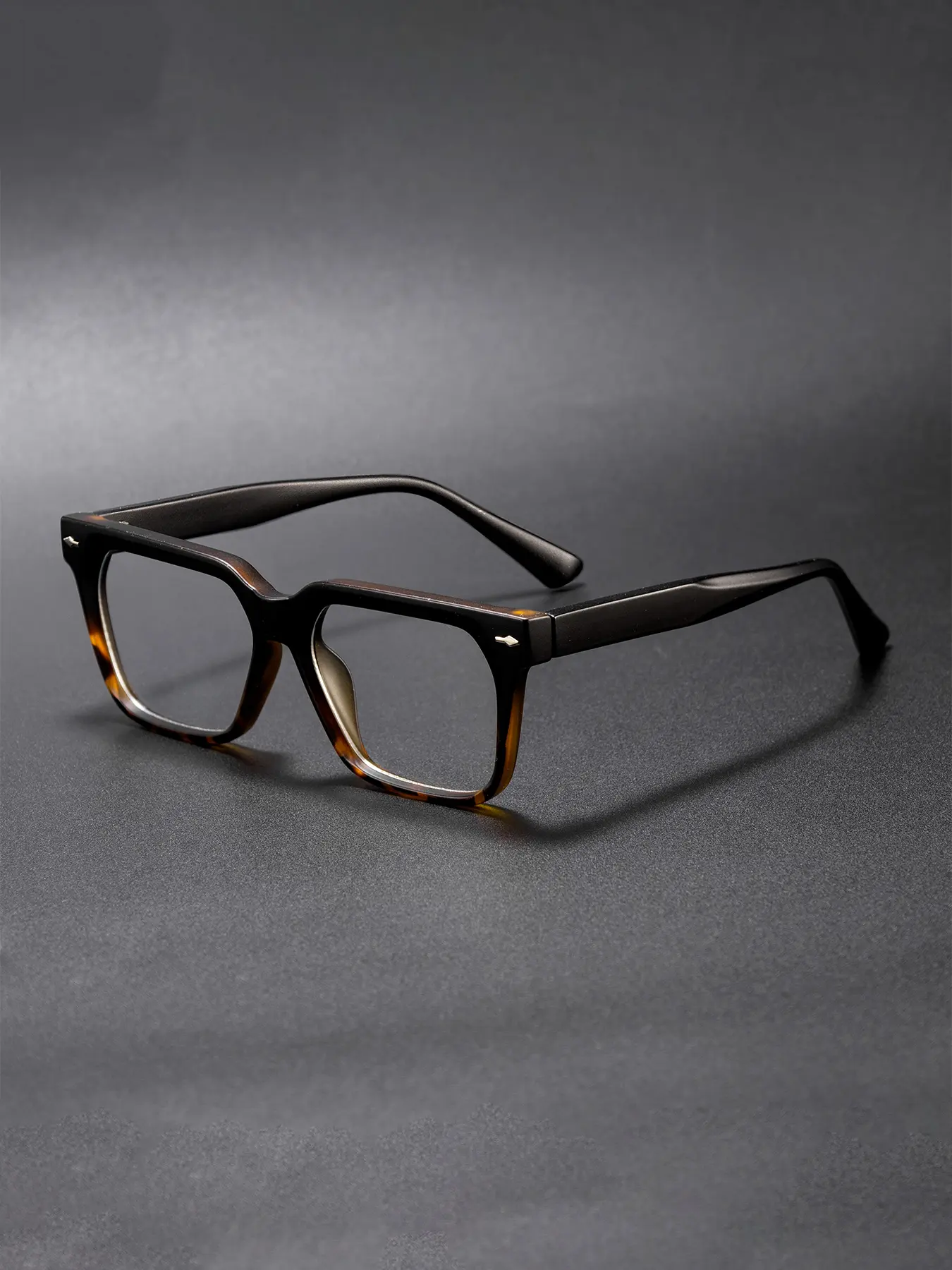 Retro Thick Frame Optical Glasses CP Temple Tips TR90 Material Unisex Versatile Elegant Suitable for Travel Beach Road Trips Cycling Music Festivals Seaside Weddings Gatherings Street Photography Gift