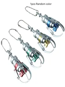 Creative Alloy Hook Claw Mini Grabber Stress Relief Toy Keychain, Random Color, Perfect for Anxiety Relief and Fun Gadgets, Portable Keychain