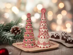Peppermint Candy Christmas Trees